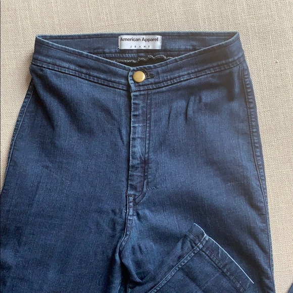 Blue American Apparel Skinny Jeans - Small - Picture 2 of 4
